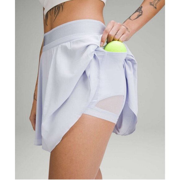 Lululemon Sz. 4 Court Rival High-Rise Skirt Long in Blissful Blue - Picture 5 of 16